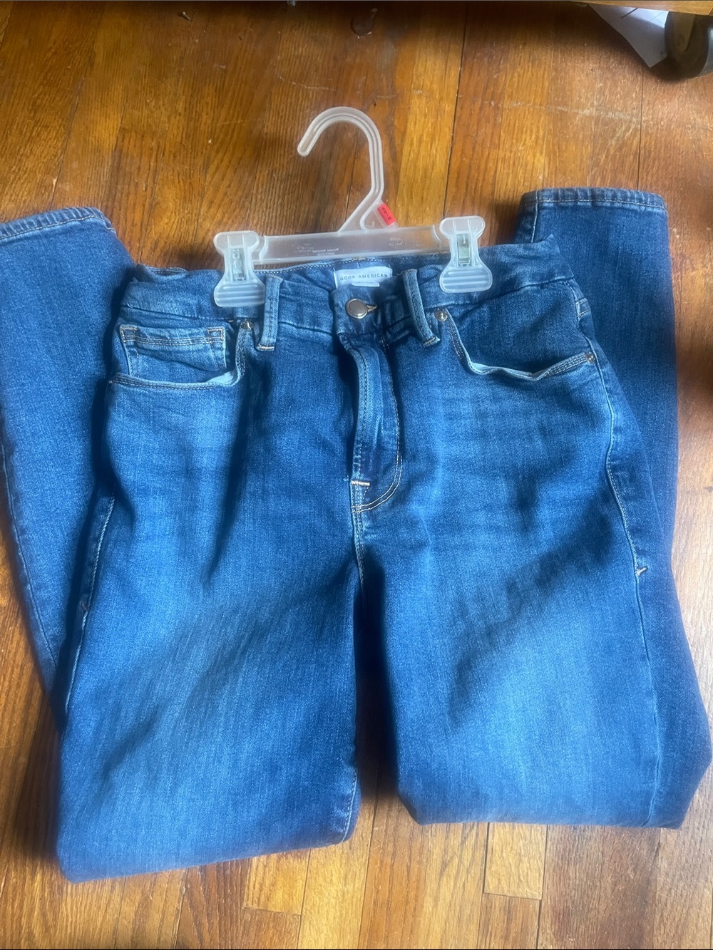 Good American Indigo Blue High-Rise Jeans
